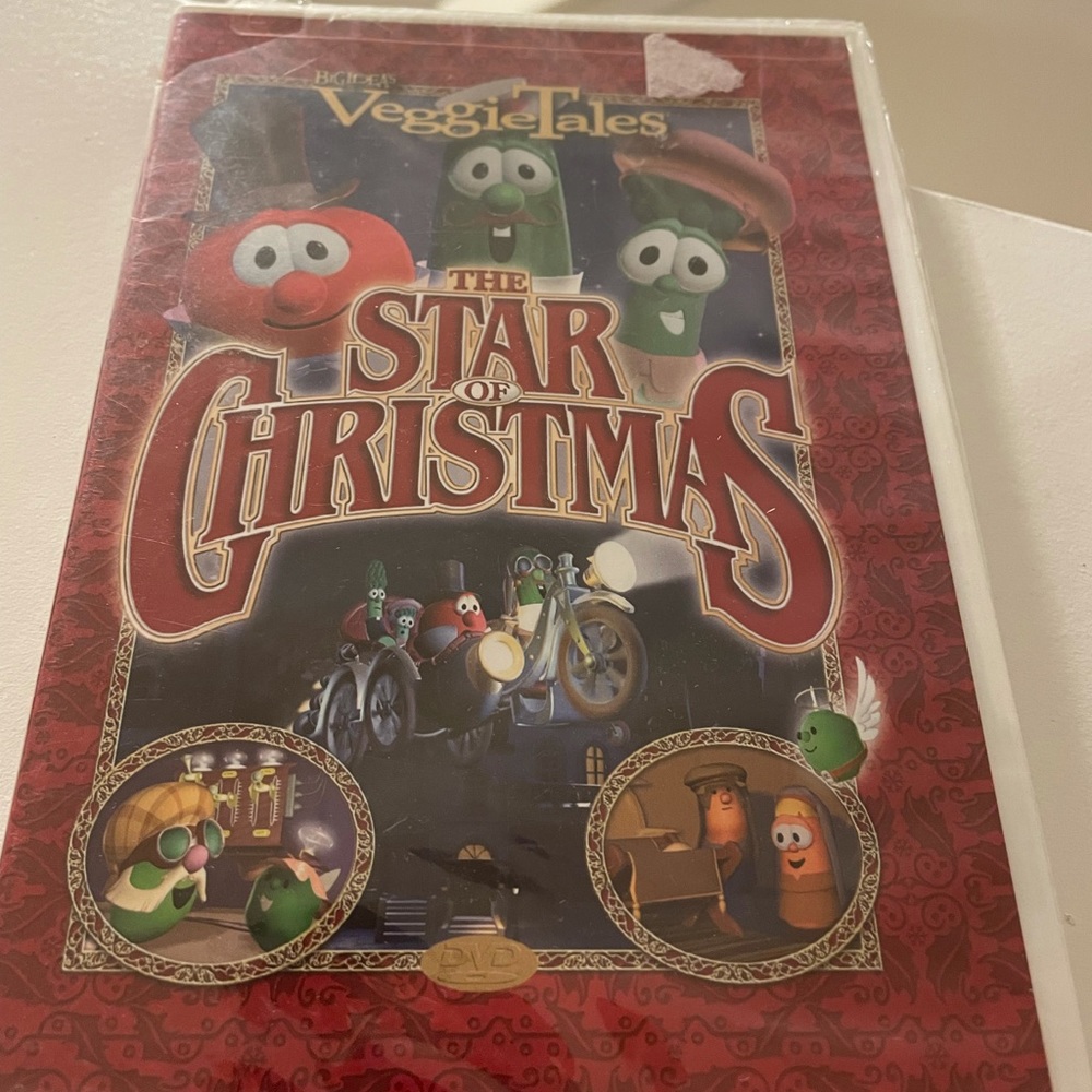 NIP DVD The Star Of Christmas Veggie Tales